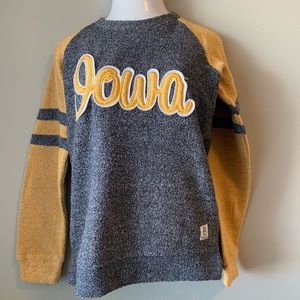 Iowa Hawkeyes Pressbox Womens Crew Neck LS Small